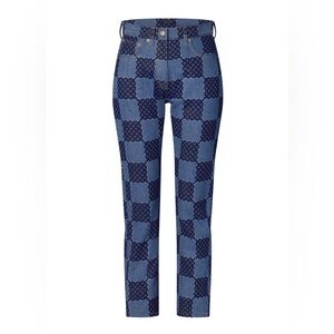 🔥RARE Sold Out Louis Vuitton•Damier Jeans Sz 36